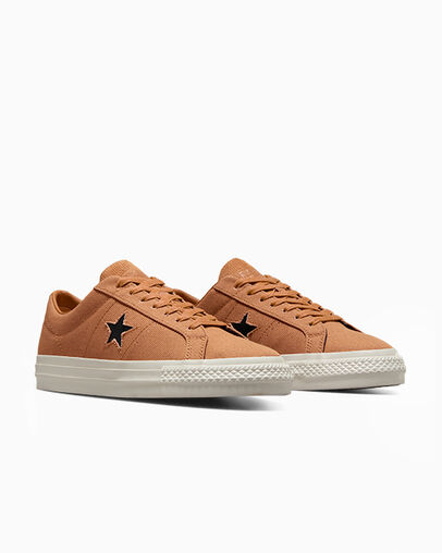 Brown Converse One Star Pro Women Skate Shoes Canada | C-34981259