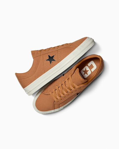 Brown Converse One Star Pro Women Skate Shoes Canada | C-34981259