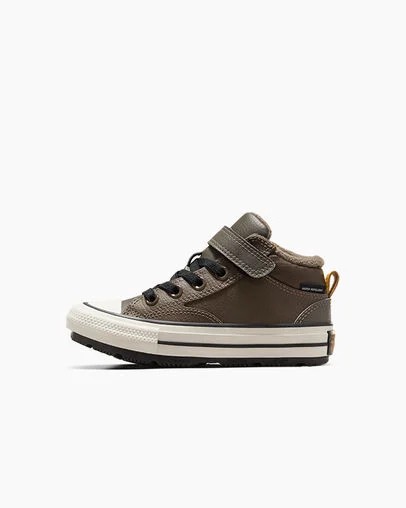 Brown / Black Converse Chuck Taylor All Star Malden Street Kids' Boots Canada | C-52468099