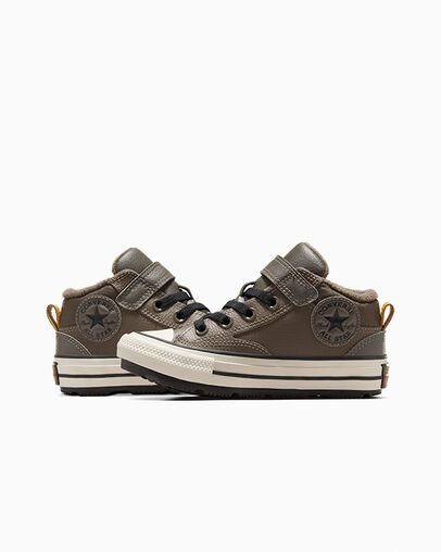 Brown / Black Converse Chuck Taylor All Star Malden Street Kids' Boots Canada | C-52468099
