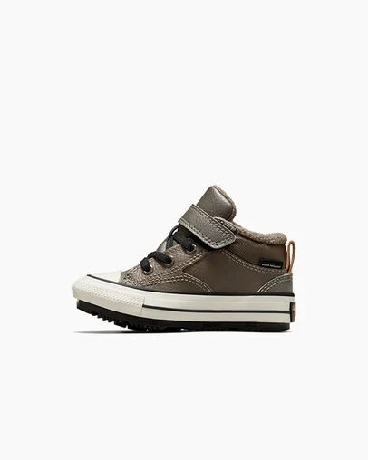 Brown / Black Converse Chuck Taylor All Star Water-Repellent Malden Street Kids' Boots Canada | C-73456909
