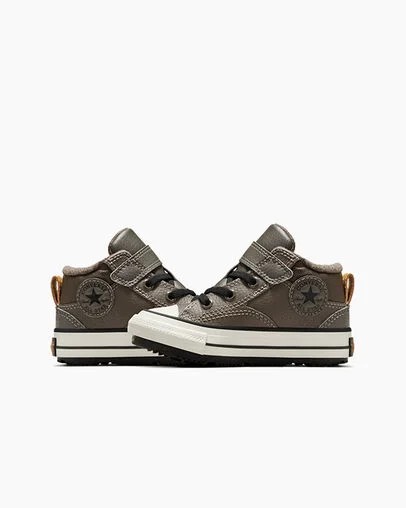 Brown / Black Converse Chuck Taylor All Star Water-Repellent Malden Street Kids' Boots Canada | C-73456909