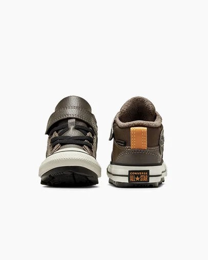 Brown / Black Converse Chuck Taylor All Star Water-Repellent Malden Street Kids' Boots Canada | C-73456909