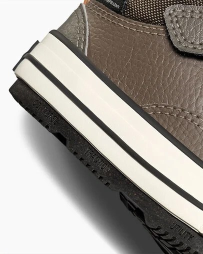 Brown / Black Converse Chuck Taylor All Star Water-Repellent Malden Street Kids' Boots Canada | C-73456909