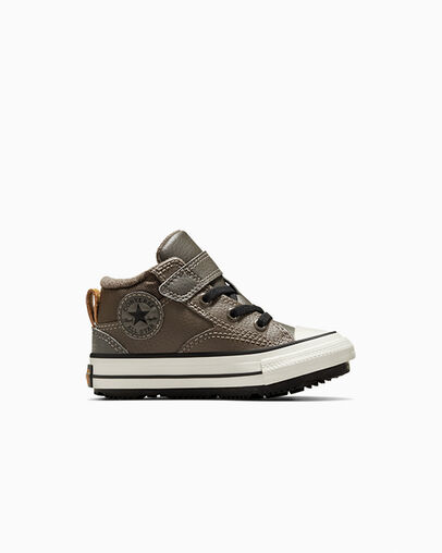Brown / Black Converse Chuck Taylor All Star Water-Repellent Malden Street Kids\' Boots Canada | C-73456909