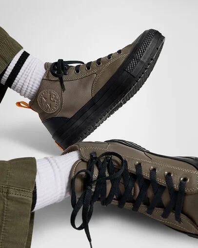 Brown / Black Converse Chuck Taylor All Star Malden Street Men Boots Canada | C-60743929