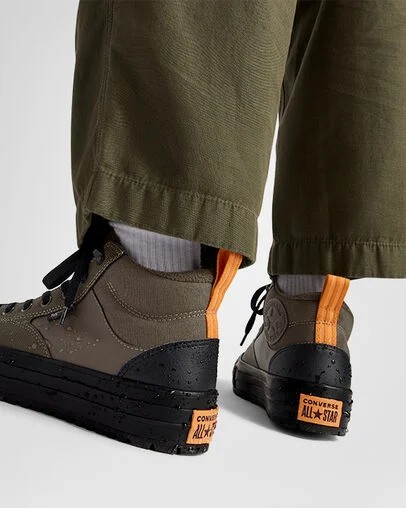 Brown / Black Converse Chuck Taylor All Star Malden Street Men Boots Canada | C-60743929