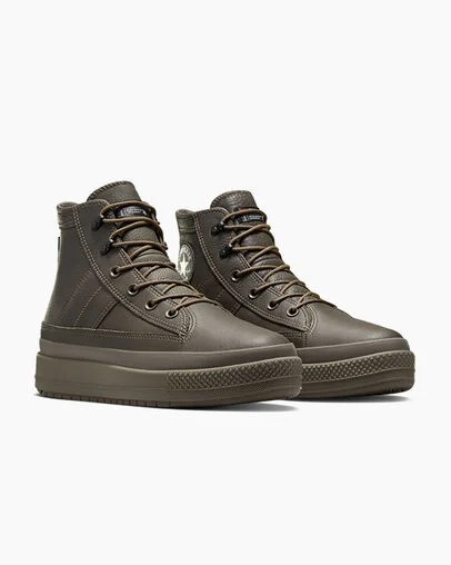 Brown / Black Converse Chuck Taylor All Star Equip Waterproof Men Boots Canada | C-46915209