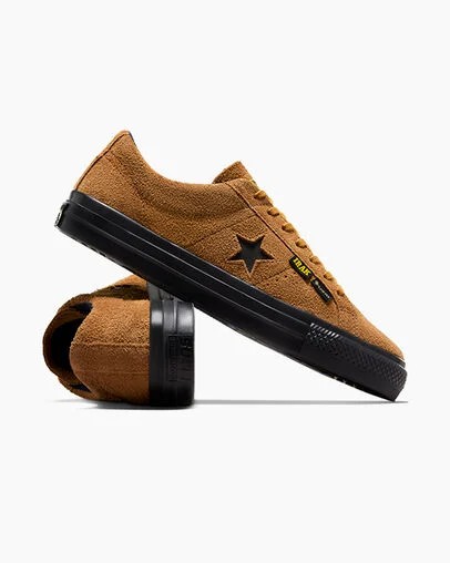 Brown / Black Converse Converse x IRAK NYC One Star Pro Men Tennis Shoes Canada | C-64753829