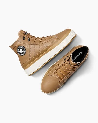 Brown / Brown Converse Chuck Taylor All Star Equip Waterproof Men Boots Canada | C-06487359