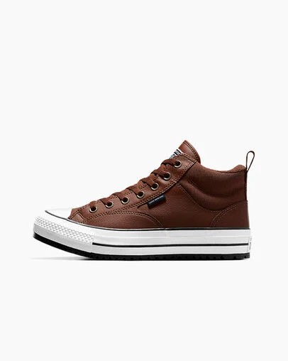 Brown / Brown / White Converse Chuck Taylor All Star Malden Street Women Boots Canada | C-07158439