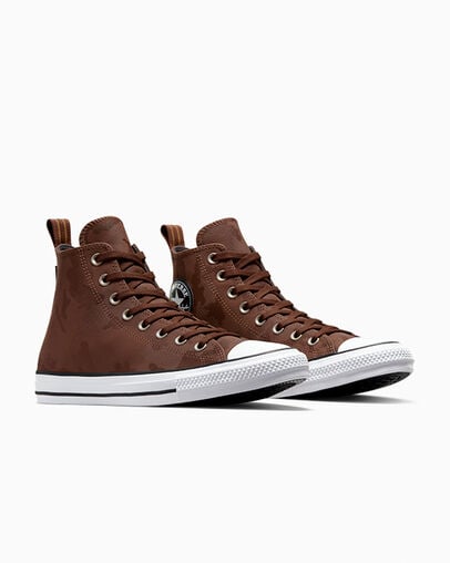 Brown / Brown / White Converse Chuck Taylor All Star TecTuff Waterproof Men Boots Canada | C-97582409