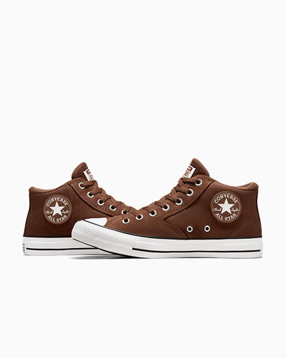 Brown / Brown / White Converse Chuck Taylor All Star Malden Street Women Boots Canada | C-48310299