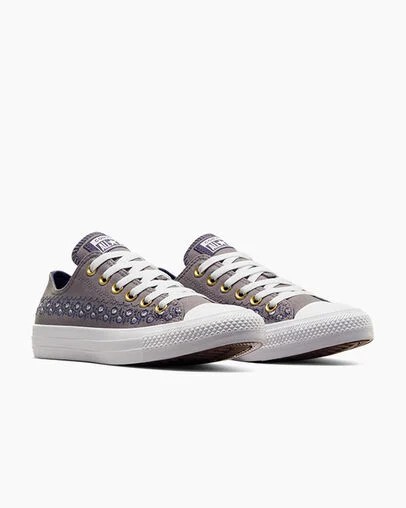 Brown / Brown / White Converse Chuck Taylor All Star Embroidered Florals Women Sneakers Canada | C-41285979