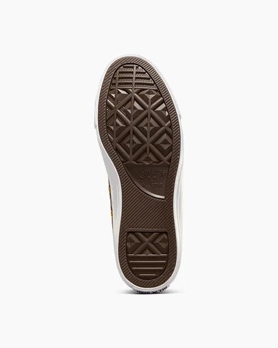 Brown / Brown / White Converse Chuck Taylor All Star Embroidered Florals Women Sneakers Canada | C-41285979
