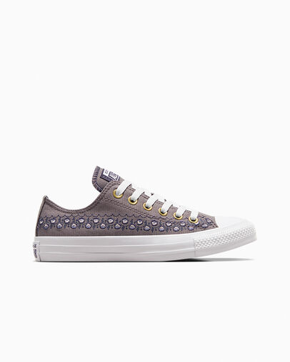 Brown / Brown / White Converse Chuck Taylor All Star Embroidered Florals Women Sneakers Canada | C-41285979