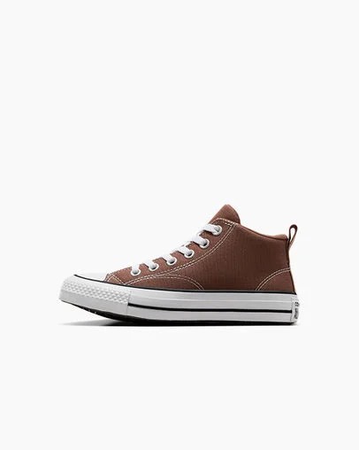 Brown / White / Black Converse Chuck Taylor All Star Malden Street Kids' Boots Canada | C-42790169