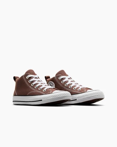 Brown / White / Black Converse Chuck Taylor All Star Malden Street Kids' Boots Canada | C-42790169
