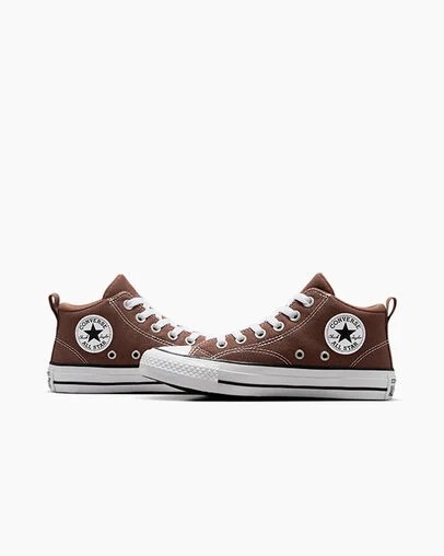 Brown / White / Black Converse Chuck Taylor All Star Malden Street Kids' Boots Canada | C-42790169