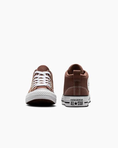 Brown / White / Black Converse Chuck Taylor All Star Malden Street Kids' Boots Canada | C-42790169