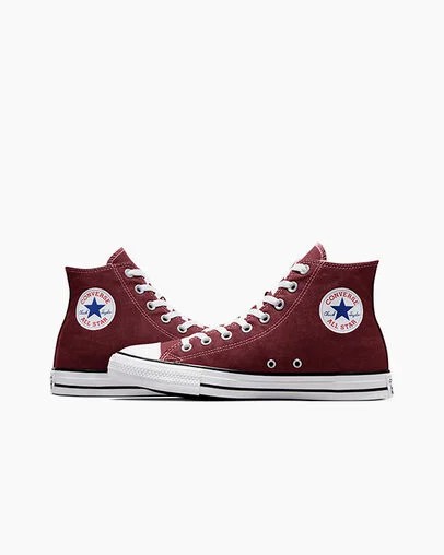 Burgundy Converse Chuck Taylor All Star Men Canvas Shoes Canada | C-75281069