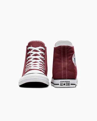 Burgundy Converse Chuck Taylor All Star Men Canvas Shoes Canada | C-75281069