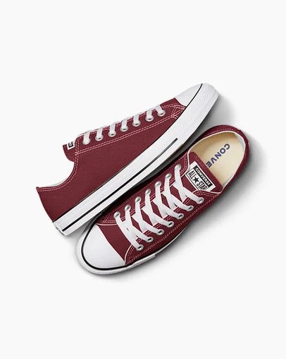 Burgundy Converse Chuck Taylor All Star Women Canvas Shoes Canada | C-60345199