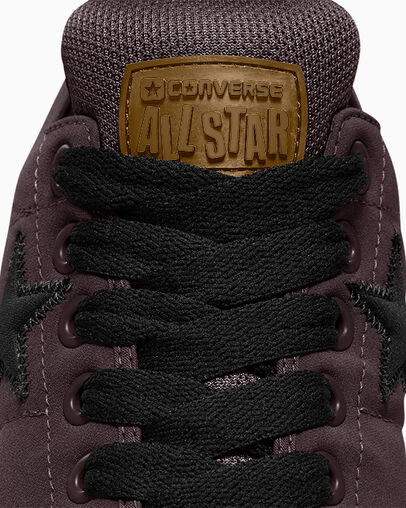 Burgundy / Black Converse One Star Puff Women Skate Shoes Canada | C-65418029