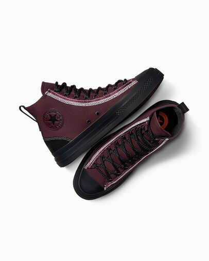 Burgundy / Black / White Converse Chuck Taylor All Star CX EXP2 Women Sneakers Canada | C-26589739