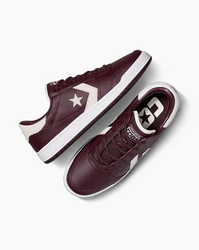 Burgundy / Purple / White Converse CONS Fastbreak Pro Leather & Nylon Men Skate Shoes Canada | C-84603519