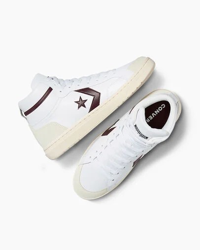 Burgundy / Purple / White Converse Pro Blaze Classic Men Boots Canada | C-81725069
