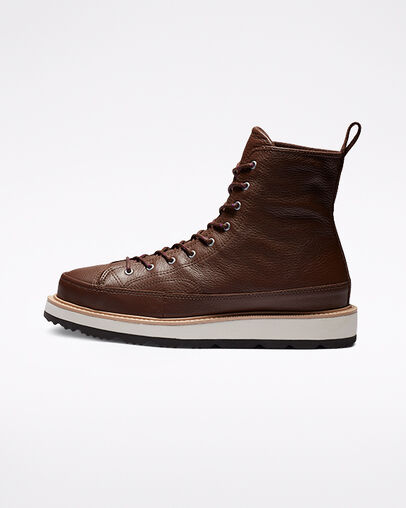 Chocolate / Black Converse Chuck Taylor Crafted Men Boots Canada | C-52198639