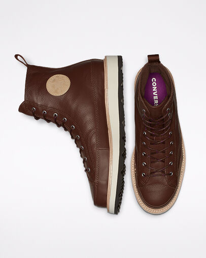 Chocolate / Black Converse Chuck Taylor Crafted Men Boots Canada | C-52198639