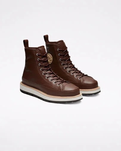 Chocolate / Black Converse Chuck Taylor Crafted Men Boots Canada | C-52198639