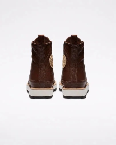 Chocolate / Black Converse Chuck Taylor Crafted Men Boots Canada | C-52198639