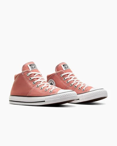 Coral / White / Black Converse Chuck Taylor All Star Madison Women Canvas Shoes Canada | C-19347089