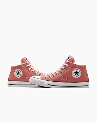 Coral / White / Black Converse Chuck Taylor All Star Madison Women Canvas Shoes Canada | C-19347089