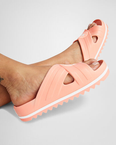 Coral / White / Coral Converse Chuck Taylor All Star Lounge Sandal Lite CX Women Tennis Shoes Canada | C-17984639