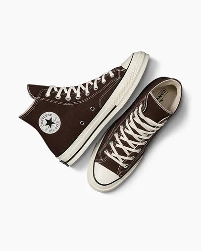 Dark Brown / Black Converse Chuck 70 Men Canvas Shoes Canada | C-93825749