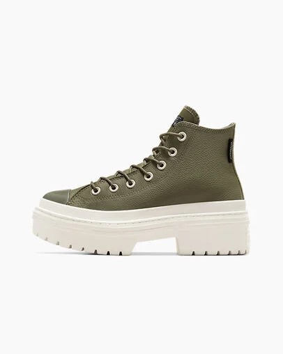Dark Green / Black Converse Chuck Taylor All Star Lugged Heel Platform Waterproof Women Boots Canada | C-45629089