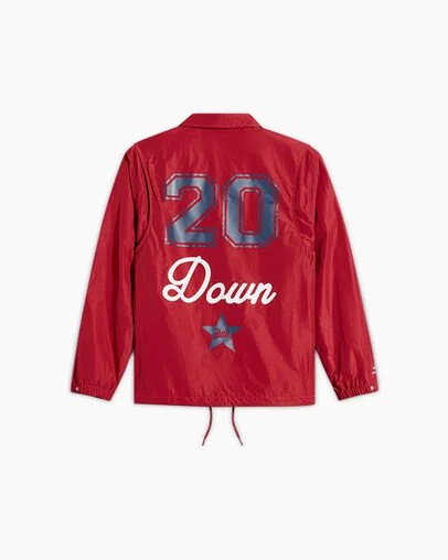 Dark Red Converse Converse x Patta Coaches Women Jacket Canada | C-41587699