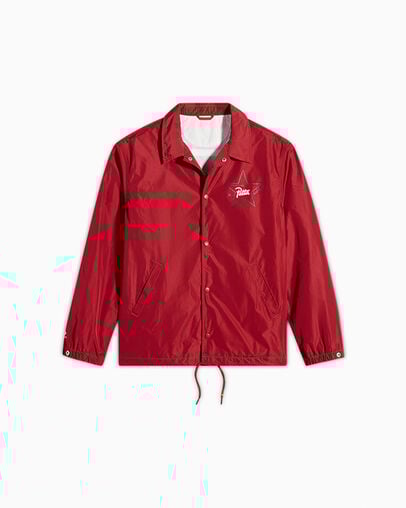 Dark Red Converse Converse x Patta Coaches Men Jacket Canada | C-47650329