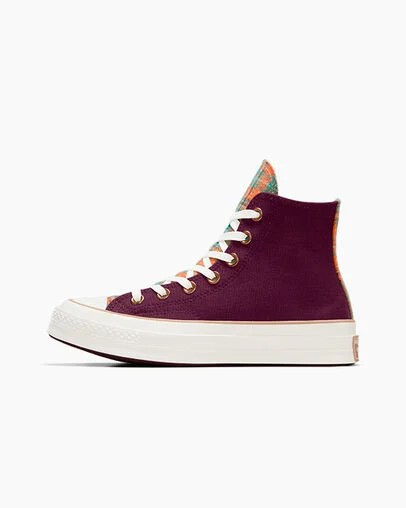 Deep Burgundy Converse Chuck 70 Women Canvas Shoes Canada | C-20897659