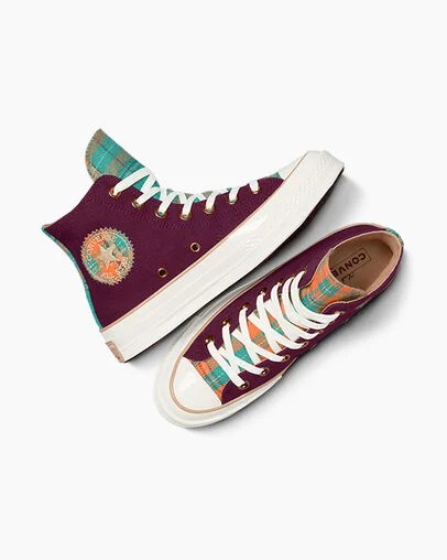 Deep Burgundy Converse Chuck 70 Women Canvas Shoes Canada | C-20897659