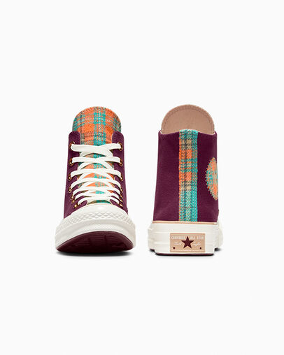 Deep Burgundy Converse Chuck 70 Women Canvas Shoes Canada | C-20897659