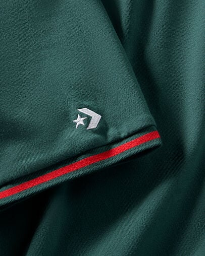 Green Converse Converse x Liverpool FC Marquis Polo Women Polo Shirts Canada | C-48657199