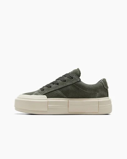 Green Converse Cruise Suede Women Sneakers Canada | C-14278369