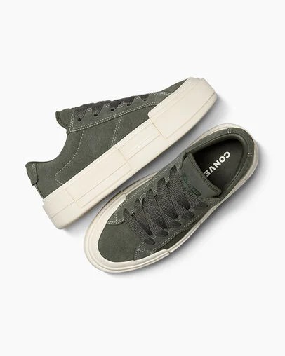 Green Converse Cruise Suede Women Sneakers Canada | C-14278369