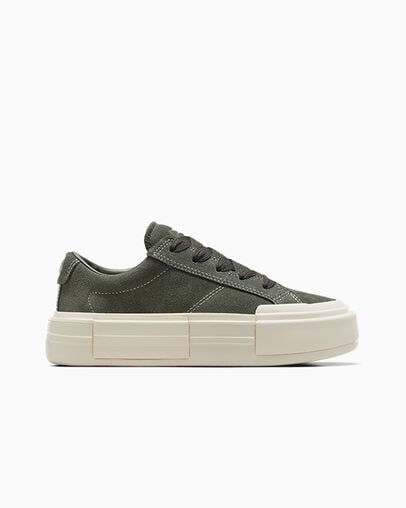 Green Converse Cruise Suede Women Sneakers Canada | C-14278369