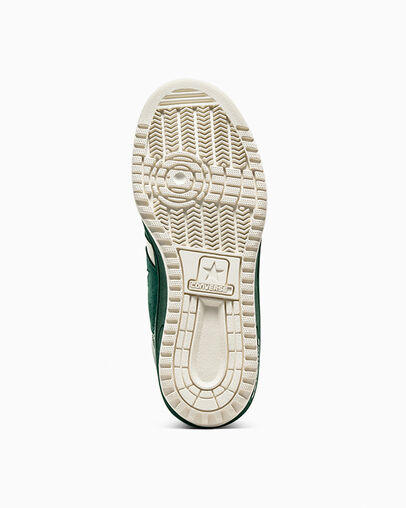 Green Converse Weapon Leather Men Basketball Shoes Canada | C-19367859